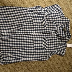 Small Eddie Bauer sleeveless button-up top
